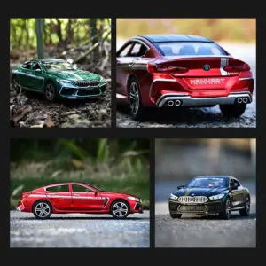 Black and Gold Alloy Model Car 1:32 Scale 10 S9ead0526effb42698d19bb7f070ae09f5