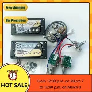 ProBucker Humbucking Pickup Set with Alnico 5 Magmets 11 S9ebb4b7ff0514b5b949d6ceff1508380J