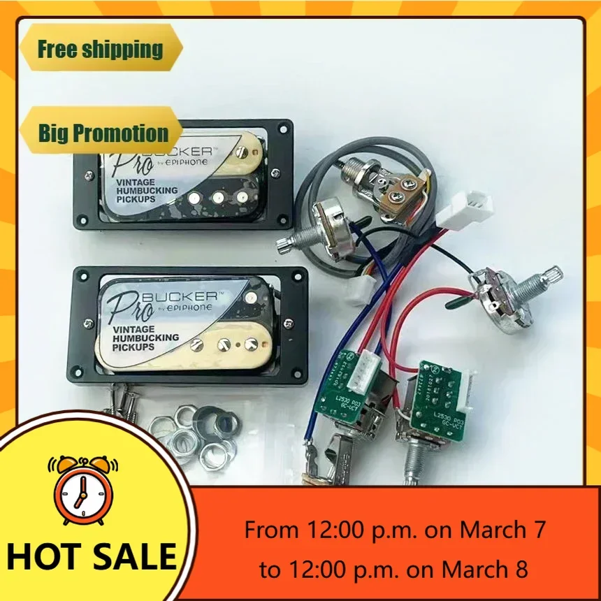 ProBucker Humbucking Pickup Set with Alnico 5 Magmets 2 ProBucker Humbucking Pickup Set with Alnico 5 Magmets - Image 2