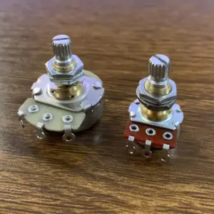 Alpha Brass Shaft Potentiometer for Guitars