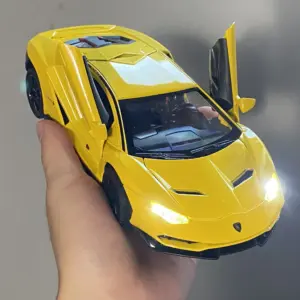 1:24 Scale Diecast Sports Car Model in Bright Colors 12 S9ed58f214c1543e682534396270e7853U