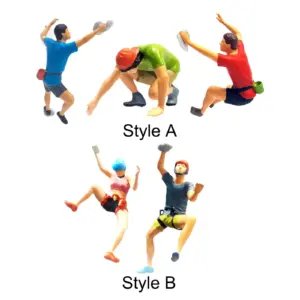 Colorful Micro Climbing Figures Set for Dioramas 7 S9ed6dcfb377b4fd3a9183e780abd8957J