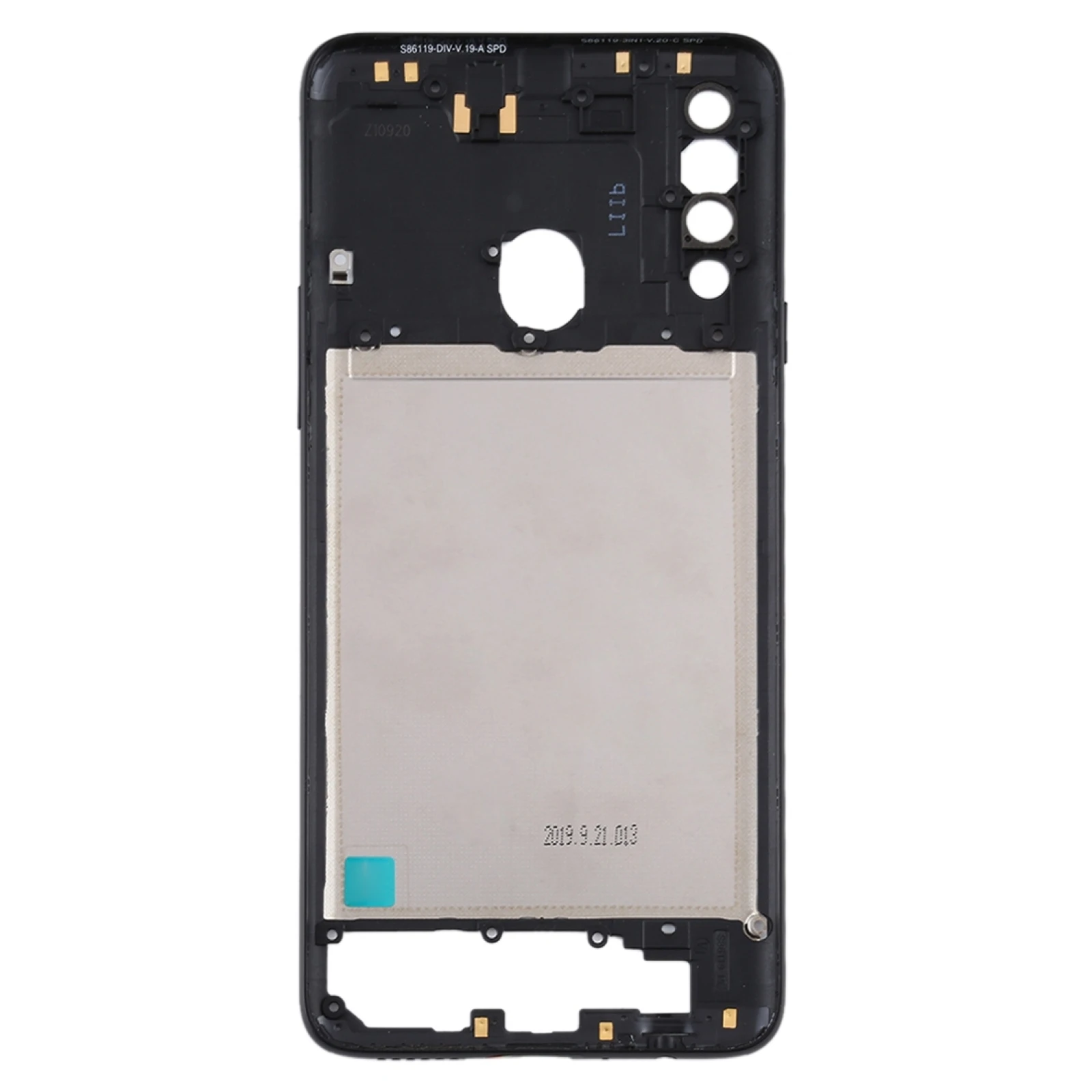 Black Middle Frame Bezel for Samsung Galaxy A20s 1 Black Middle Frame Bezel for Samsung Galaxy A20s