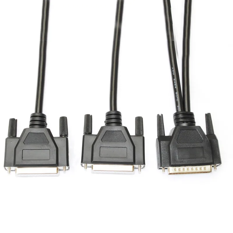 Durable Black DB25 Extension Cable 0.5-5m 3 Durable Black DB25 Extension Cable 0.5-5m - Image 3