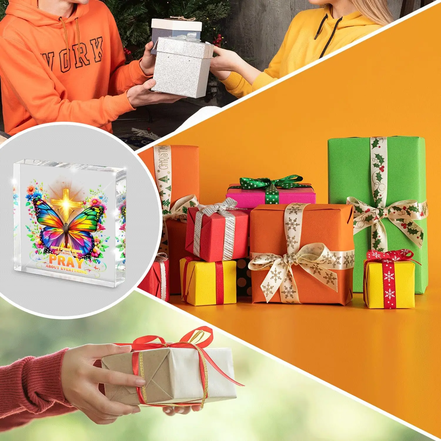 Vibrant Christian Bible Verse Wall Art 6 Vibrant Christian Bible Verse Wall Art - Image 6