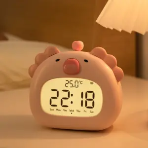 Animal-themed LED Alarm Clock with Night Light 11 S9f22768eb07448878b74af7bde4c109eR