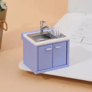 Miniature Dollhouse Kitchen Set with Gas Stove 15 S9f279425122448cf866f349ad28317dam