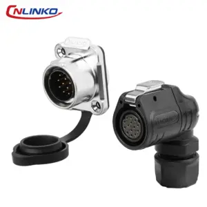 Waterproof IP68 90° Industrial Connector, 2-14 Pins 19 S9f3bdd1a52834d28a3e928cda7c6ca230