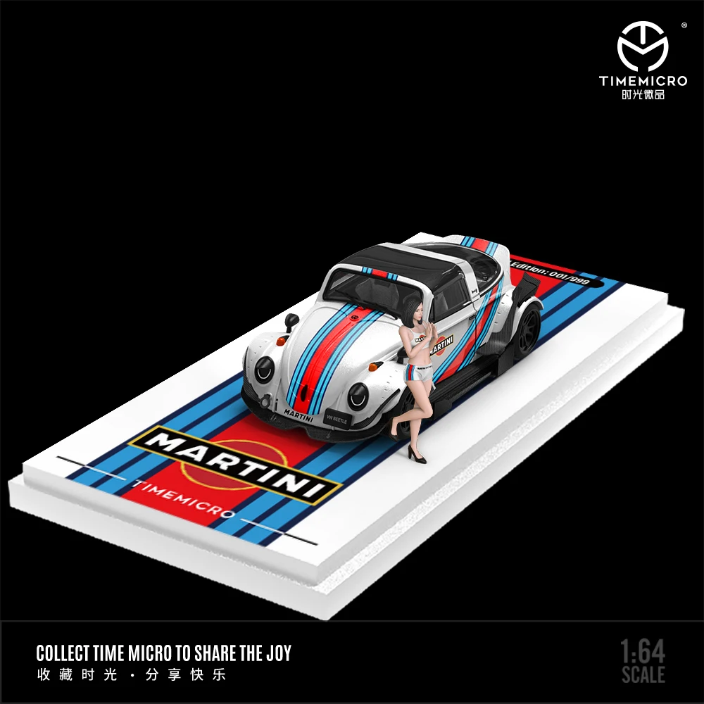 Martini Beetle 1:64 Diecast Model Collection 5 Martini Beetle 1:64 Diecast Model Collection - Image 5