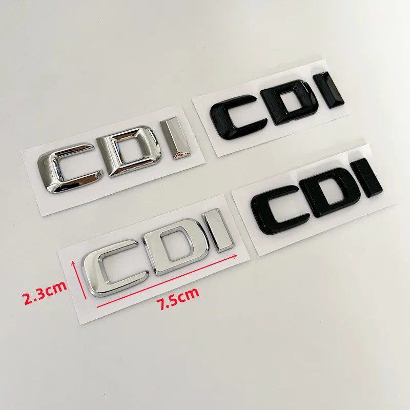 Mercedes-Benz Badge Letters for Trunk Customization 2 Mercedes-Benz Badge Letters for Trunk Customization - Image 2