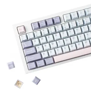 Macarone Purple Blue Cherry Profile Keycap Set
