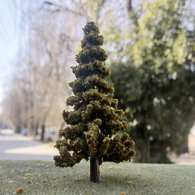 Miniature Pine Trees Set for Scenic Layouts 3 Miniature Pine Trees Set for Scenic Layouts - Image 3
