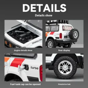 1:24 Toyota Land Cruiser LC80 Diecast Model 14 S9f4eb0b61cc145c391d45fe618b23bd8E