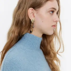 Stainless Steel Folded Heart Earrings 8 S9f52a222fea042c1a6badcb63bfe7969o