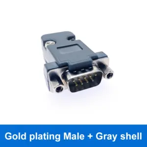 Industrial DB9 Male Serial Port Connector, 9-Pin 11 S9f5e4093e8f8420b8e3219c7060e2fdat