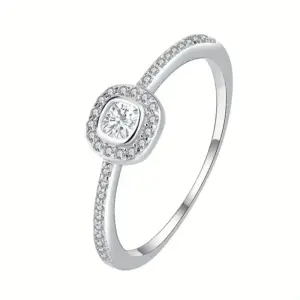Elegant Women's Silver Ring with Cubic Zirconia 13 S9f5eaf681d414555bac226edadfbab1a4
