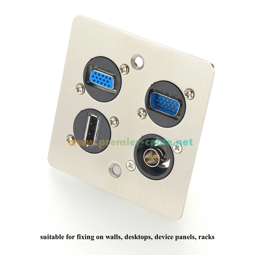 Black D-Type BNC Female-to-Female Connector 4 Black D-Type BNC Female-to-Female Connector - Image 4