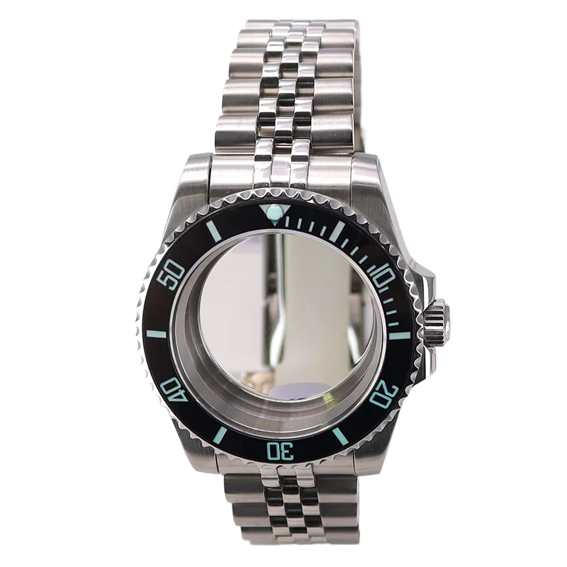 40mm Stainless Steel Dive Watch Case for Custom Builds 3 40mm Stainless Steel Dive Watch Case for Custom Builds - Image 3