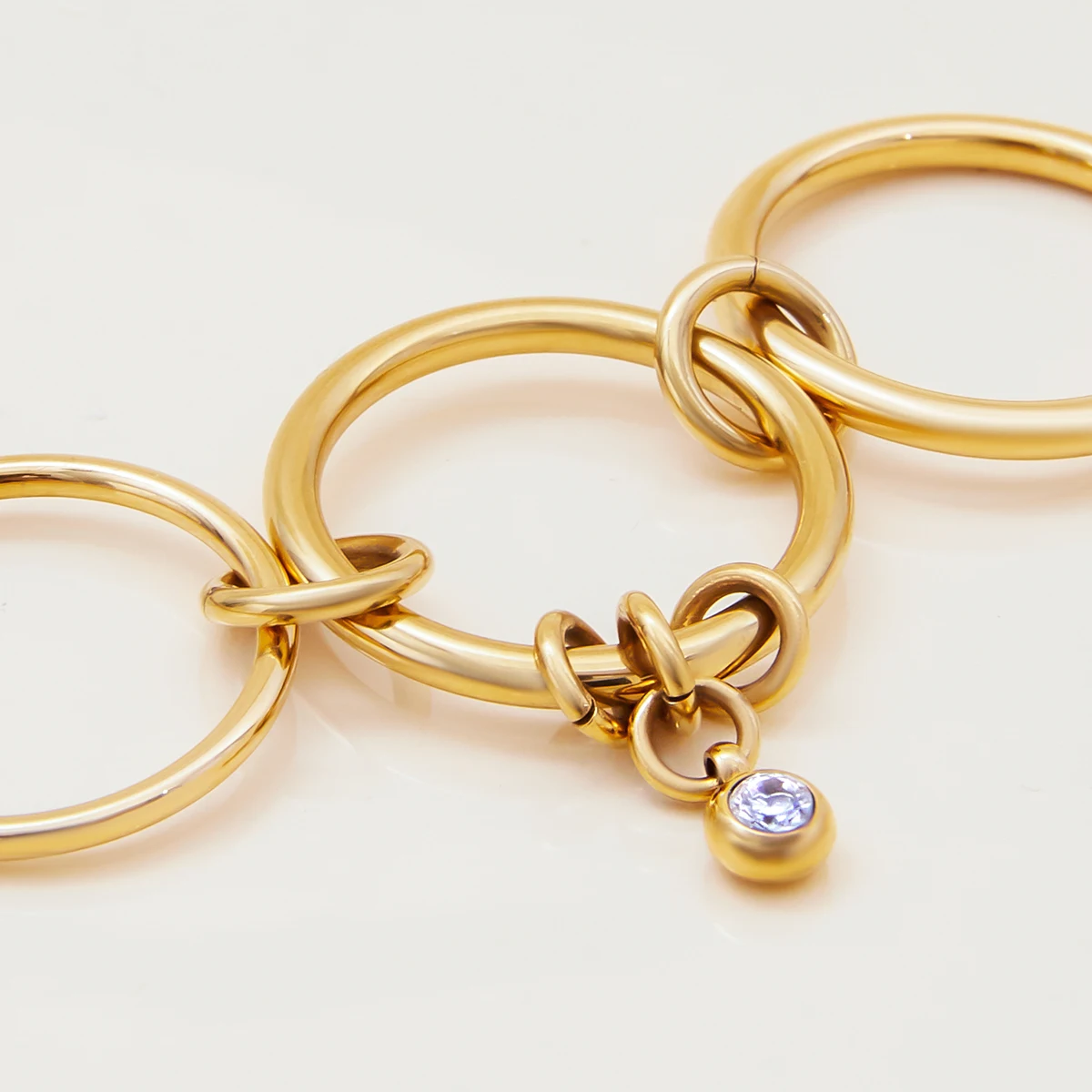 Elegant Stainless Steel Women's Fashion Ring 5 Elegant Stainless Steel Women's Fashion Ring - Image 5