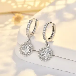 Premium Women's Zircon Hoop Earrings 9 S9faf5adc94f149b4bdda10768325884aI