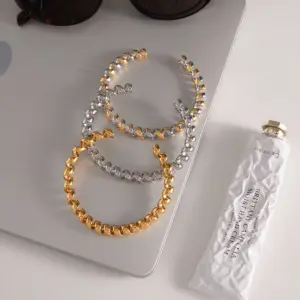 Stainless Steel Gold Spiral Bangle for Women 13 S9fb289e944b245dca0a9c3ae38ed438a3