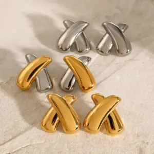 Stainless Steel Geometric Earrings JDE2405033 14 S9fb48bf19c7c4dc6a4b4b07e4980b09bU