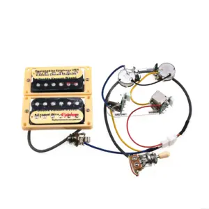 Humbucker Pickup & Wiring Harness Set 13 S9fcec16453174357bca8a8f7807f0020Y