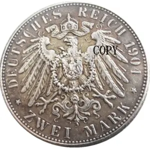 Bavaria 2 Mark Vintage Coin Set (11 Pieces) 15 S9fceec123de1498db014e9d2c030c41bC 1