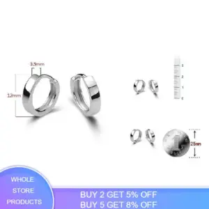 Sterling Silver Round Hoop Earrings 7 S9fd6ffb88e604cb4901b73e37de653bfh