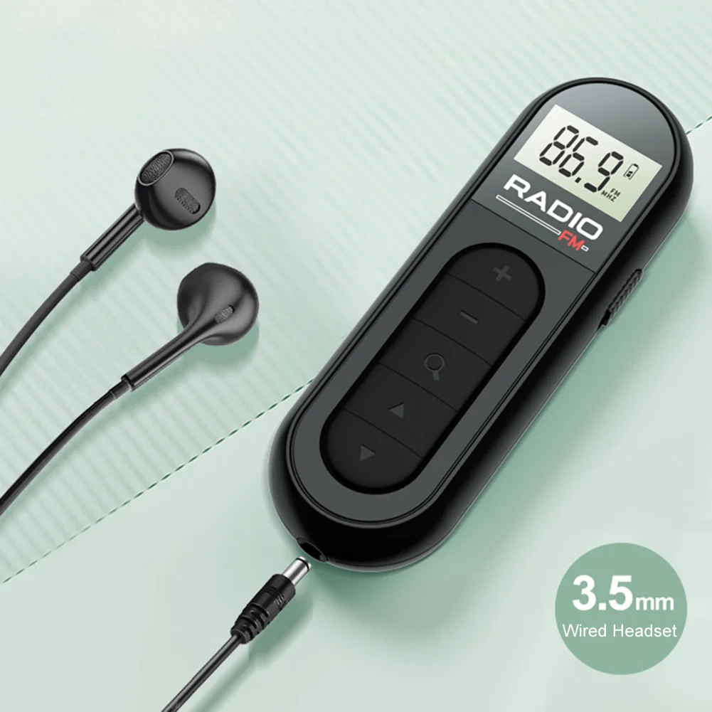 Compact Portable FM Radio 76-108 MHz 5 Compact Portable FM Radio 76-108 MHz - Image 5