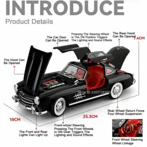 1:18 Vintage Mercedes 300SL & 500K Model 11 S9fe15e967d124356860acd01a6ae740cn