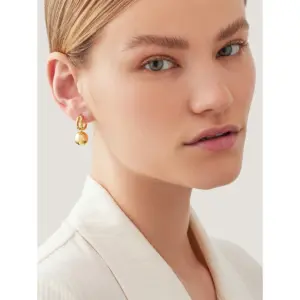 Gold Stainless Steel Geometric Earrings 7 S9fecd7639c164023b0f736a25ce93c62B