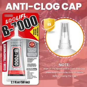 LOOLIFL B7000 Super Glue 50ml for Multi-Material Bonding 13 S9ff9696f8fb8454eb2e784c4914d4852y