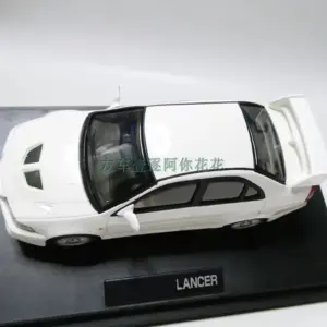 White Mitsubishi Lancer Evolution Diecast Model 8 S9ffa974d59c74f488e12096a107fb9a95