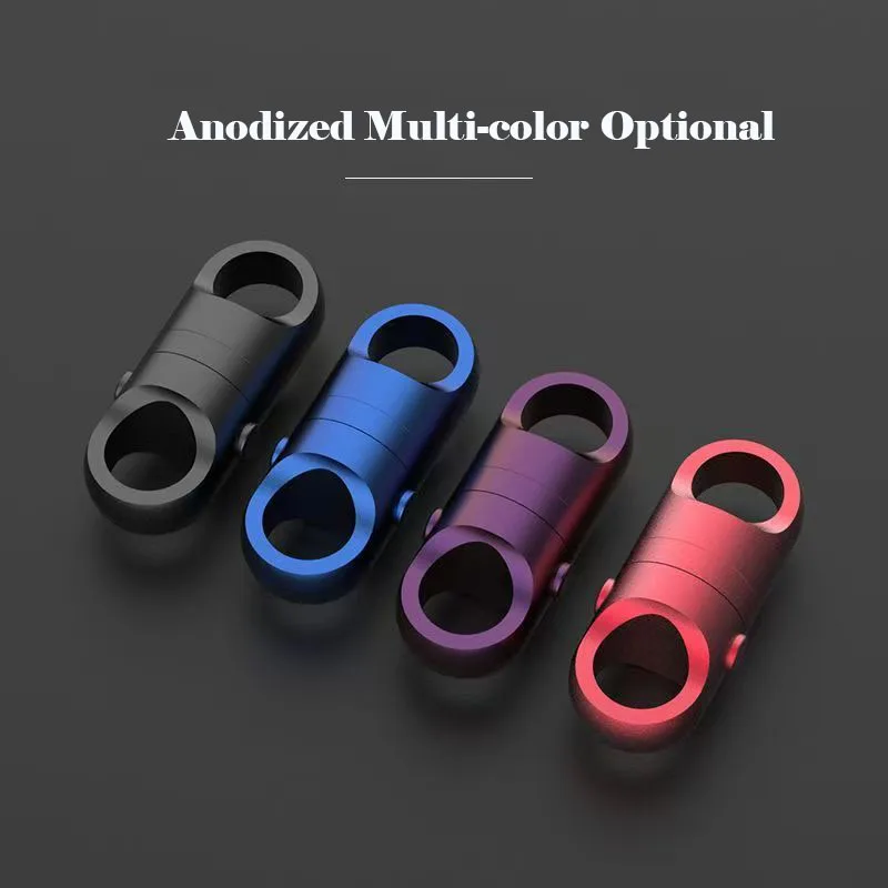 Mini Aluminum Alloy Rotating Keychain Buckle 5 Mini Aluminum Alloy Rotating Keychain Buckle - Image 5