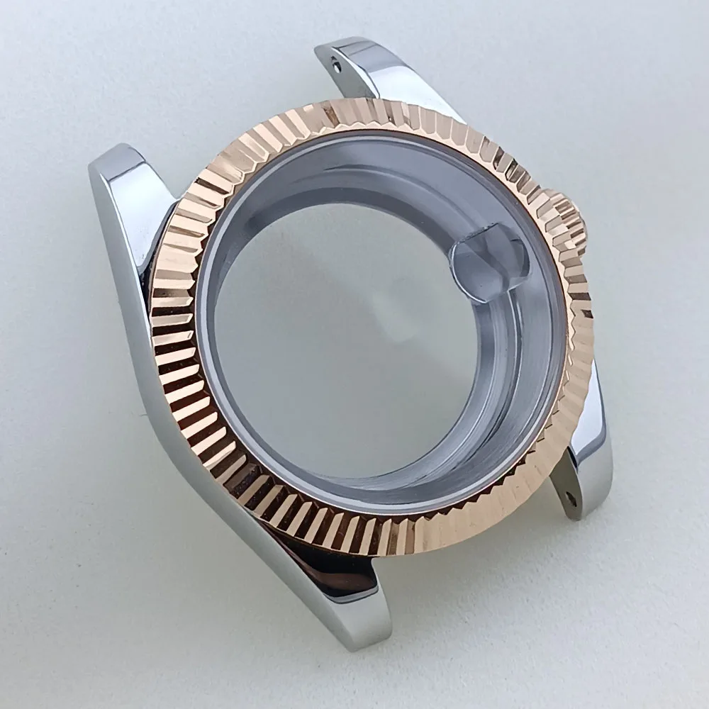 Stainless Steel 41mm Watch Case for NH35/36 9 Stainless Steel 41mm Watch Case for NH35/36 - Image 9