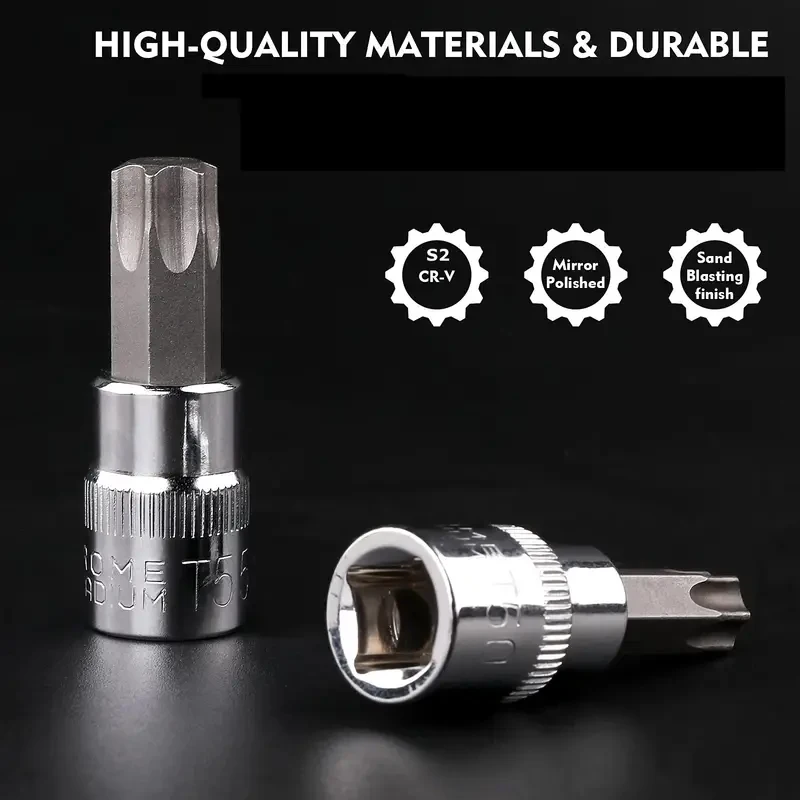 13-Piece High-Torque Torx Bit Set with Case 5 13-Piece High-Torque Torx Bit Set with Case - Image 5