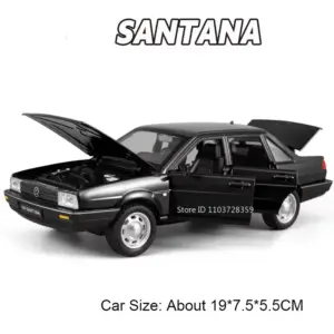 Premium 1:24 Scale Diecast Volkswagen Santana W140 Model 16 Sa02d4d7d1a1a435480f15bbd3473fceep