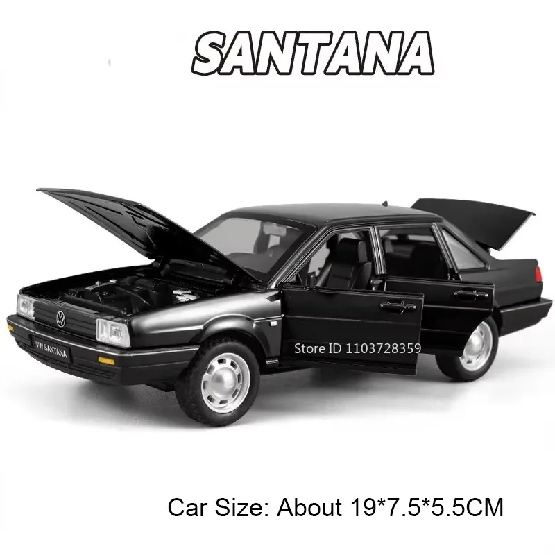 Premium 1:24 Scale Diecast Volkswagen Santana W140 Model 7 Premium 1:24 Scale Diecast Volkswagen Santana W140 Model - Image 7