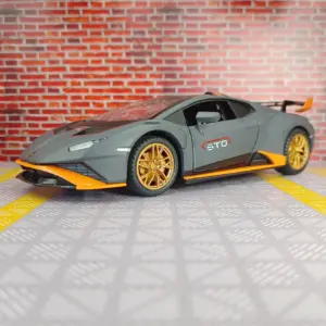 1:24 Lamborghini Huracan STO Diecast Model 13 Sa030e89a0ff94d71a71e4b58c3066490N