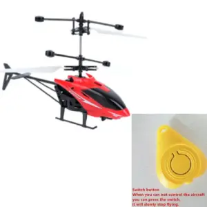 Blue Indoor Mini Quadcopter Drone with Infrared Auto Takeoff 16 Sa036888f415f4929ab20ed5b0182d23ct