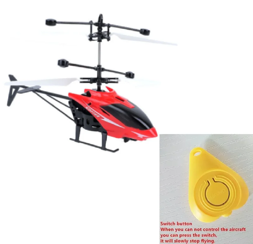 Blue Indoor Mini Quadcopter Drone with Infrared Auto Takeoff 8 Blue Indoor Mini Quadcopter Drone with Infrared Auto Takeoff - Image 8