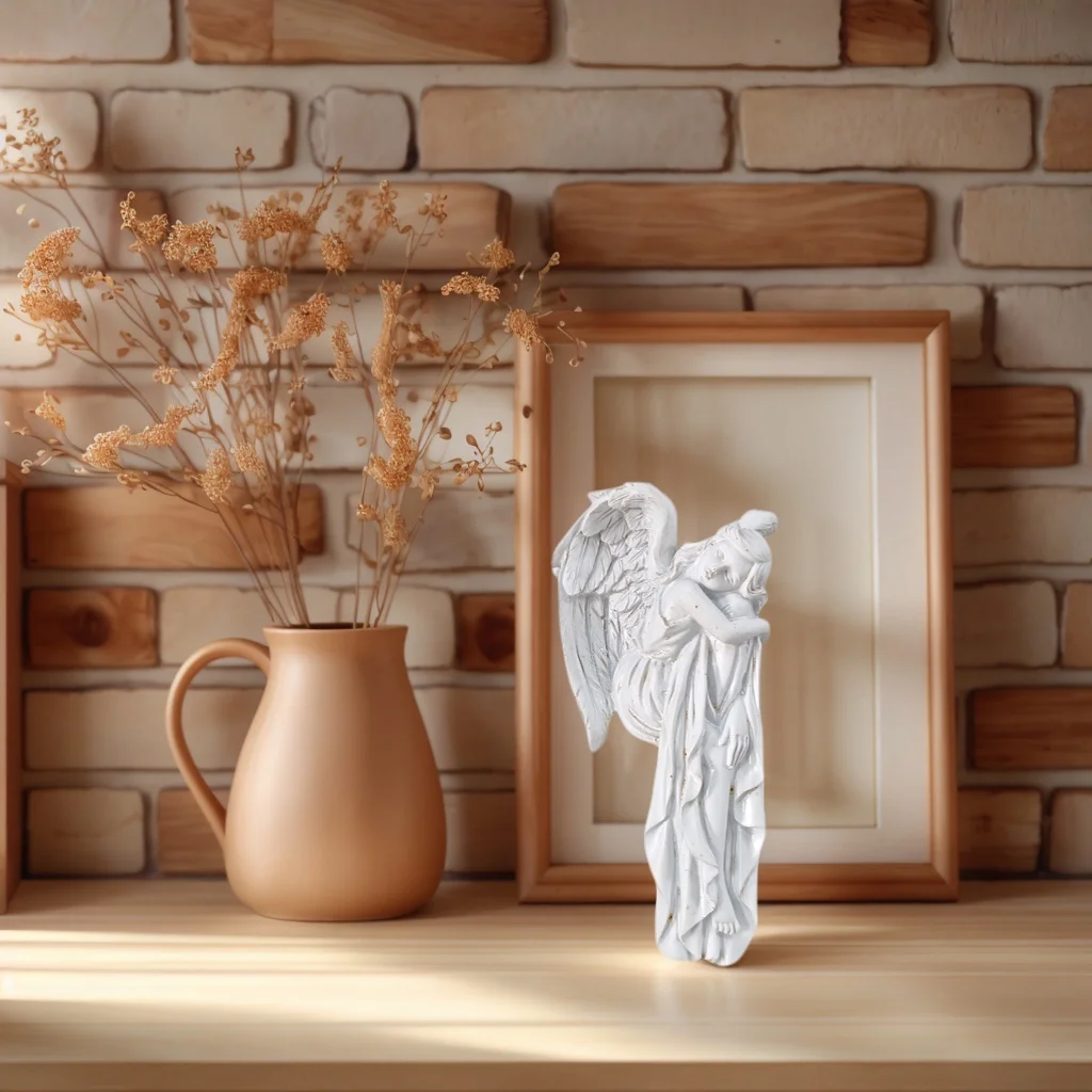 White Angel Sculpture for Home Decor 5 White Angel Sculpture for Home Decor - Image 5