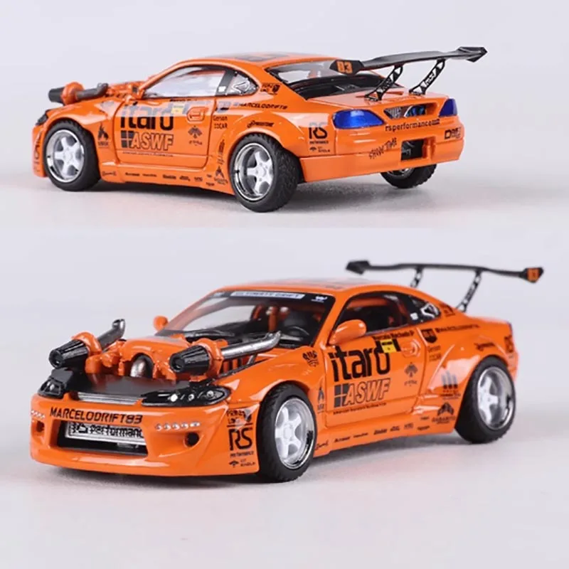 Nissan Silvia S15 Diecast Model 1/64 Scale 5 Nissan Silvia S15 Diecast Model 1/64 Scale - Image 5