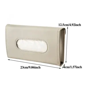 Elegant PU Leather Car Tissue Box Holder 11 Sa09a0e48883b44c4a6e1abcf35076ca6S
