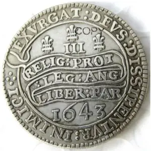 Vintage King Charles I Medal from 1840 8 Sa09ba0e1ef064d6394f3213460a1fc3e4