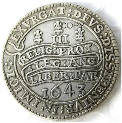 Vintage King Charles I Medal from 1840 3 Vintage King Charles I Medal from 1840 - Image 3