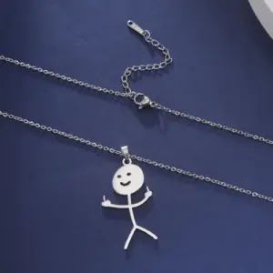Bold Stainless Steel Middle Finger Necklace 18 Sa0a31b74a5704adebf667b9eec94c34dp