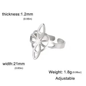 Adjustable Stainless Steel Witch Knot Ring 19 Sa0a758f9eea748a682b6b05f64f23eb3k 1
