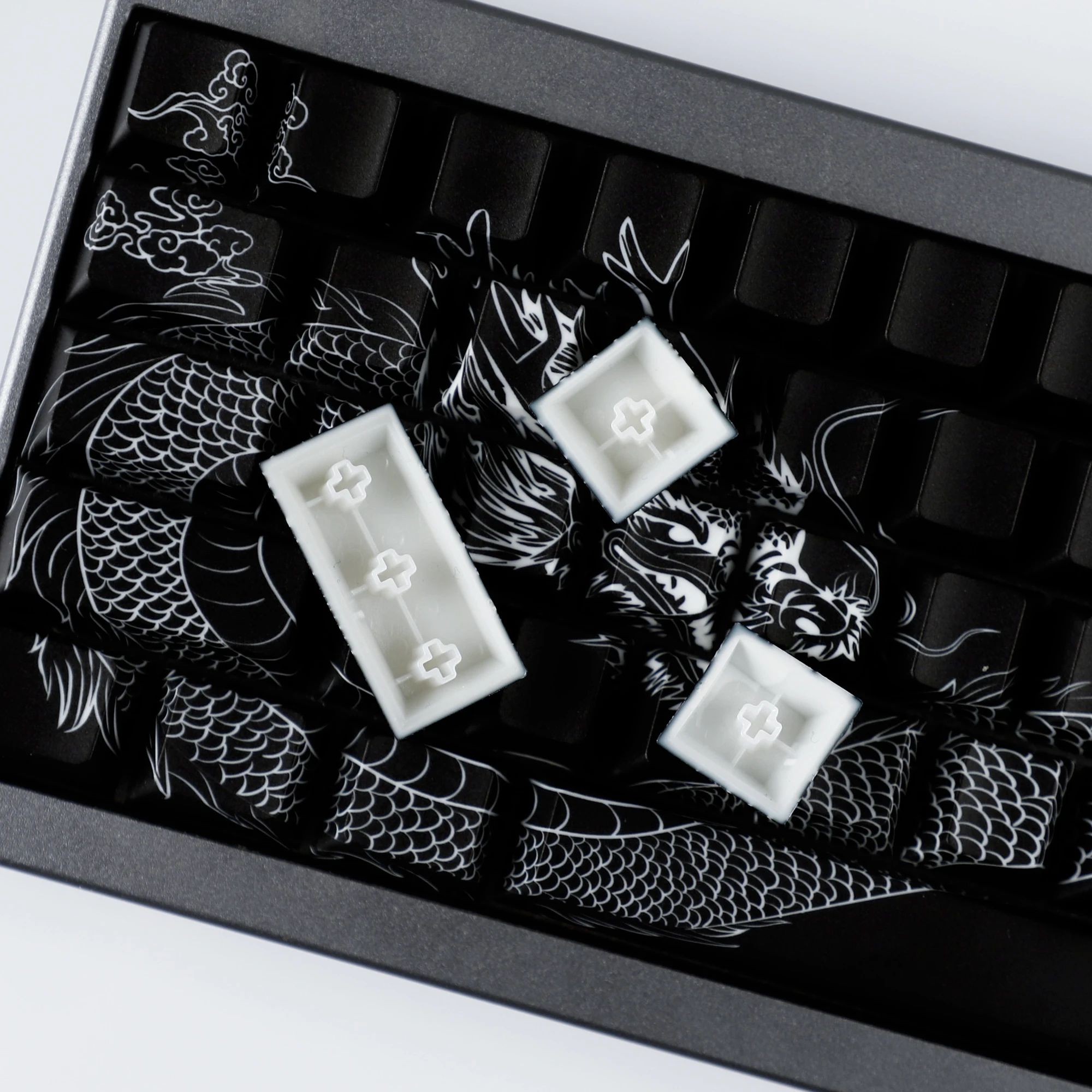 YMDK Chinese Dragon Keycaps Set 5 YMDK Chinese Dragon Keycaps Set - Image 5